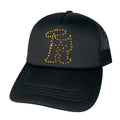 R-Strass Logo Trucker Hat Orange