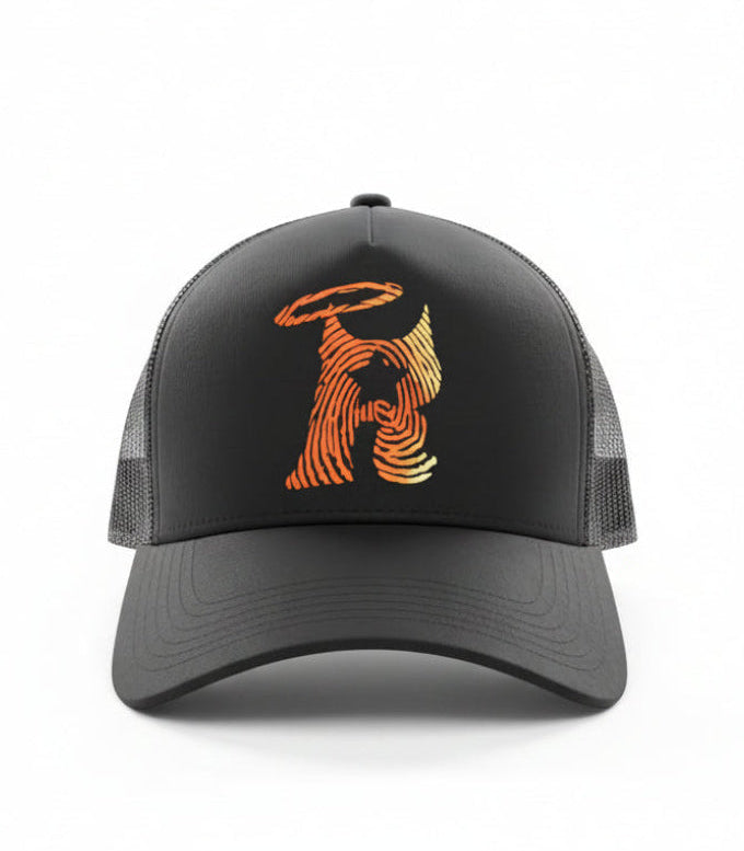R-Fingerprint Trucker Hat