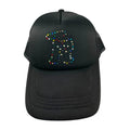 R-Logo Strass Trucker Hat Black/ Multicolor