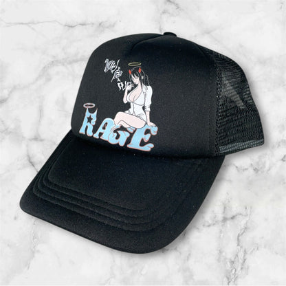 Smoke The Rage Trucker Hat Tiffany