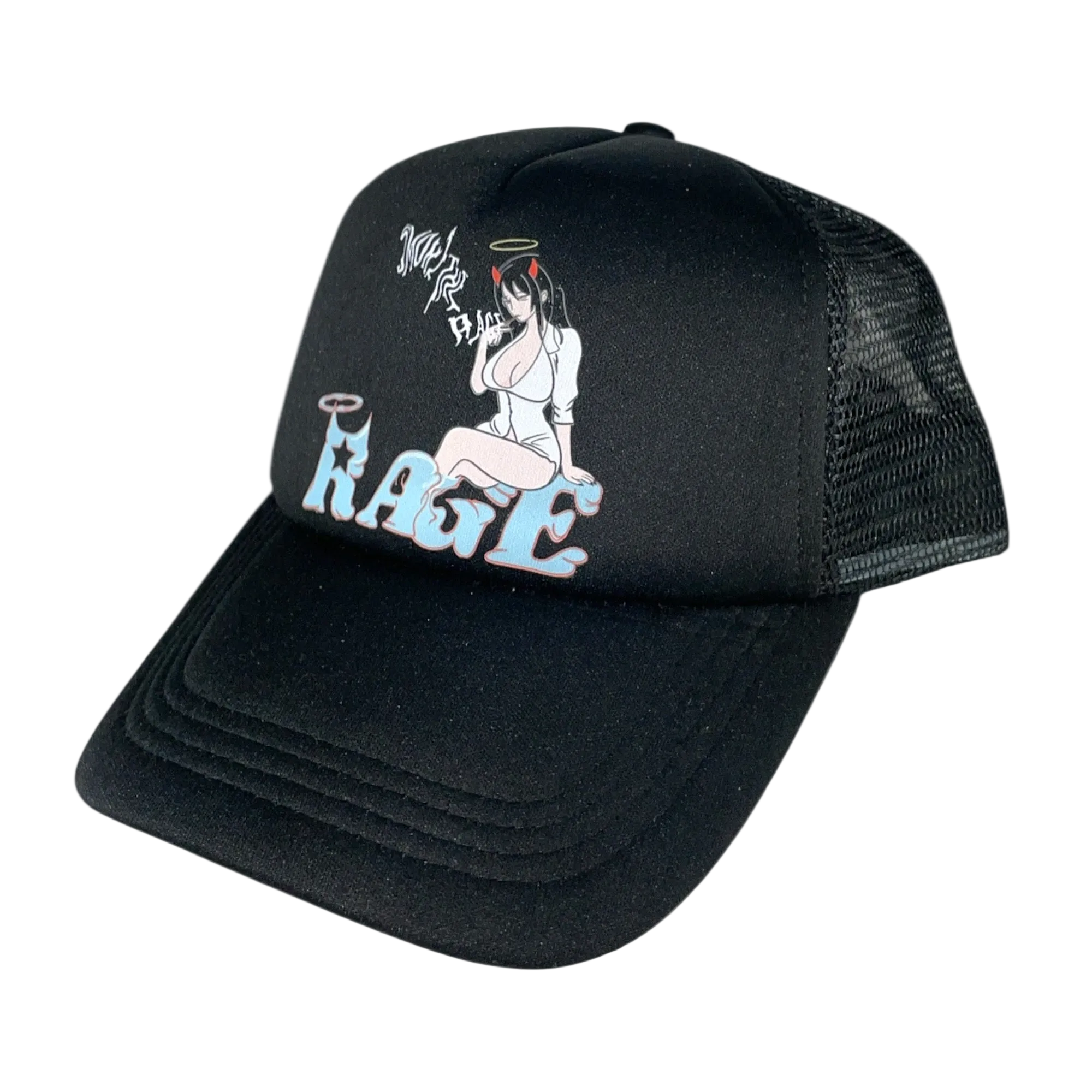 Smoke The Rage Trucker Hat Tiffany