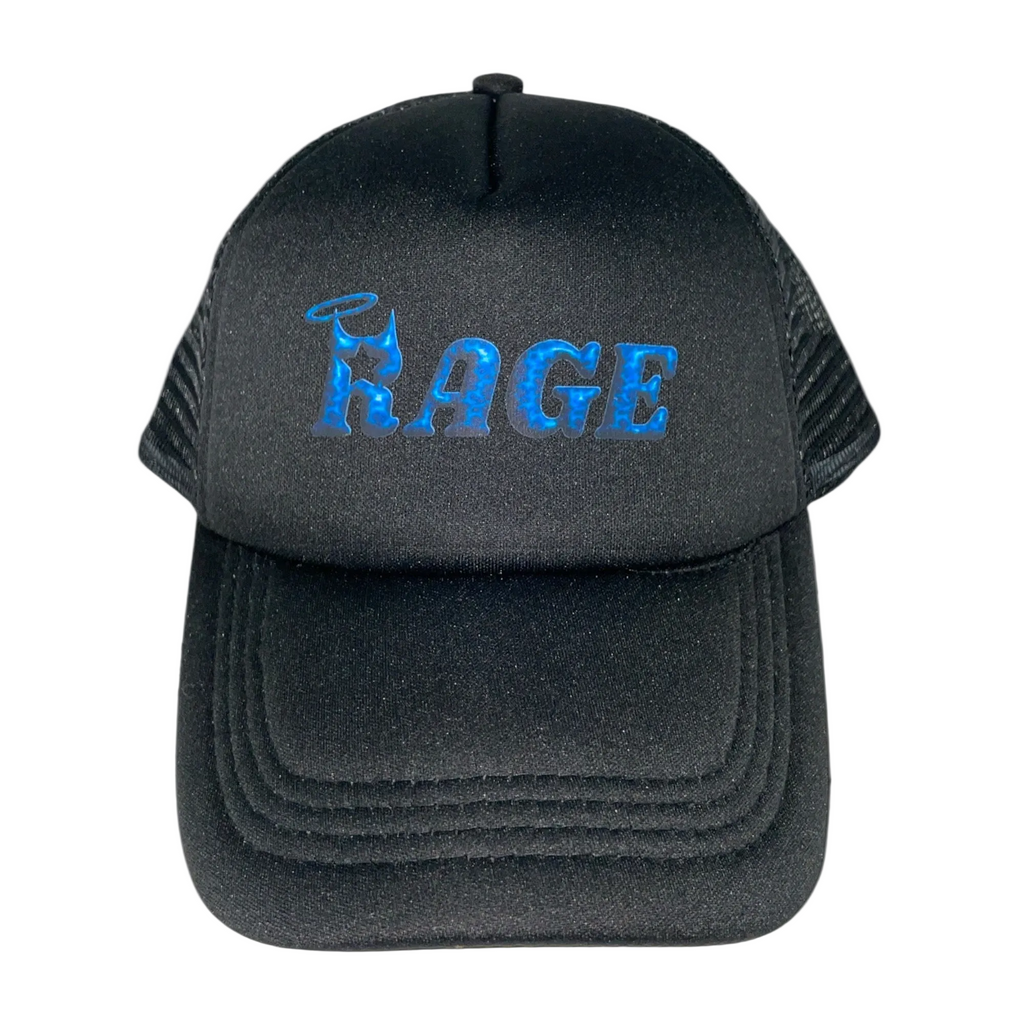 Lightining Rage-Logo Trucker Hat Green