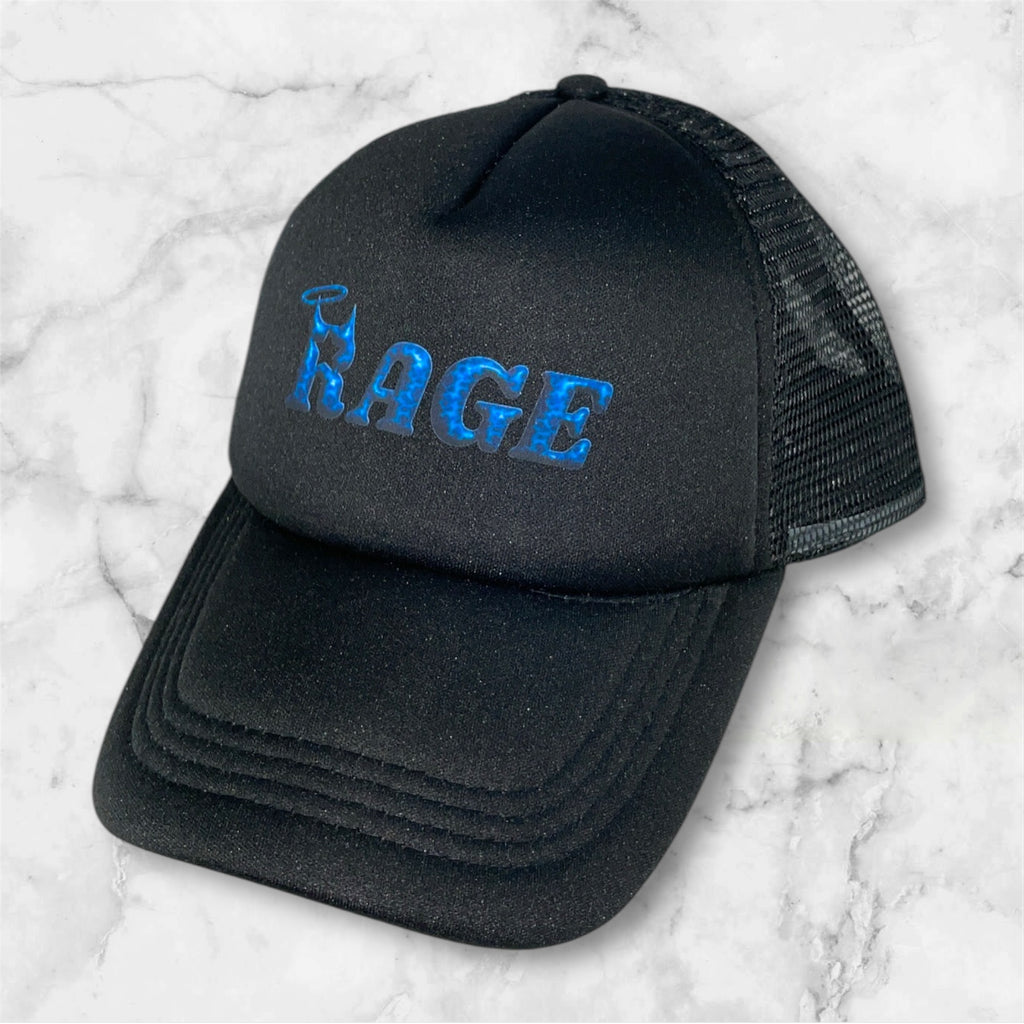 Lightining Rage-Logo Trucker Hat Green