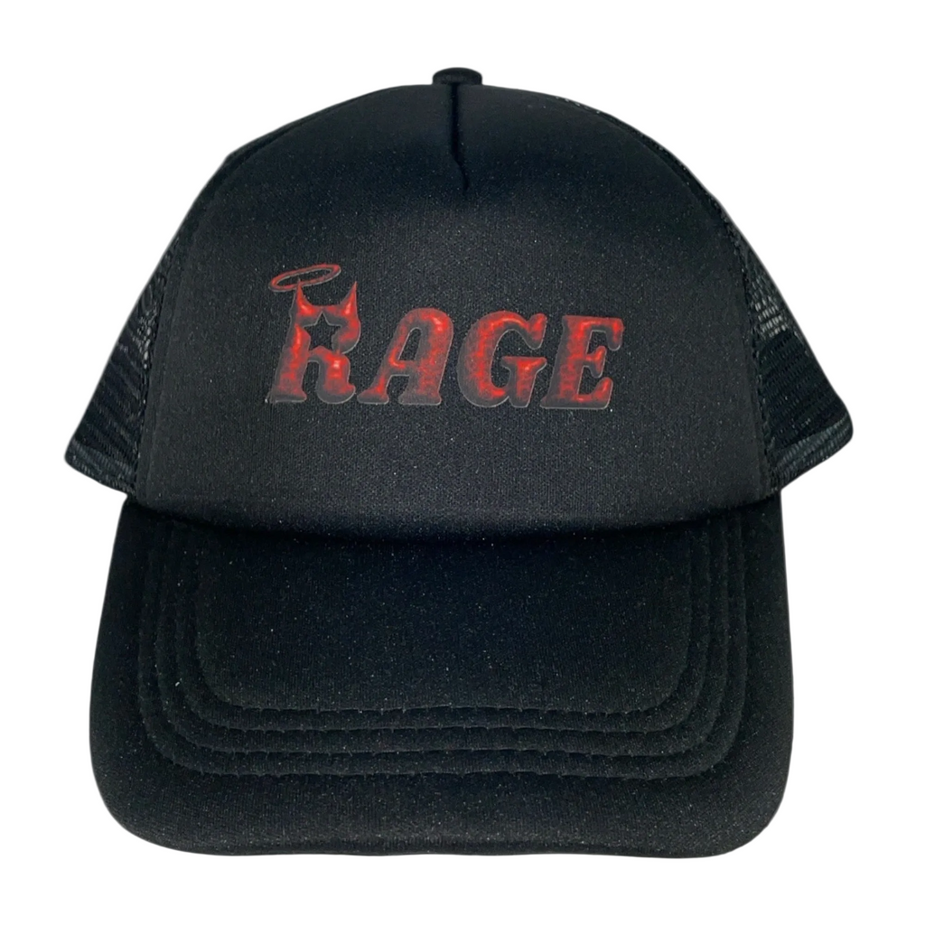 Lightining Rage-Logo Trucker Hat Green