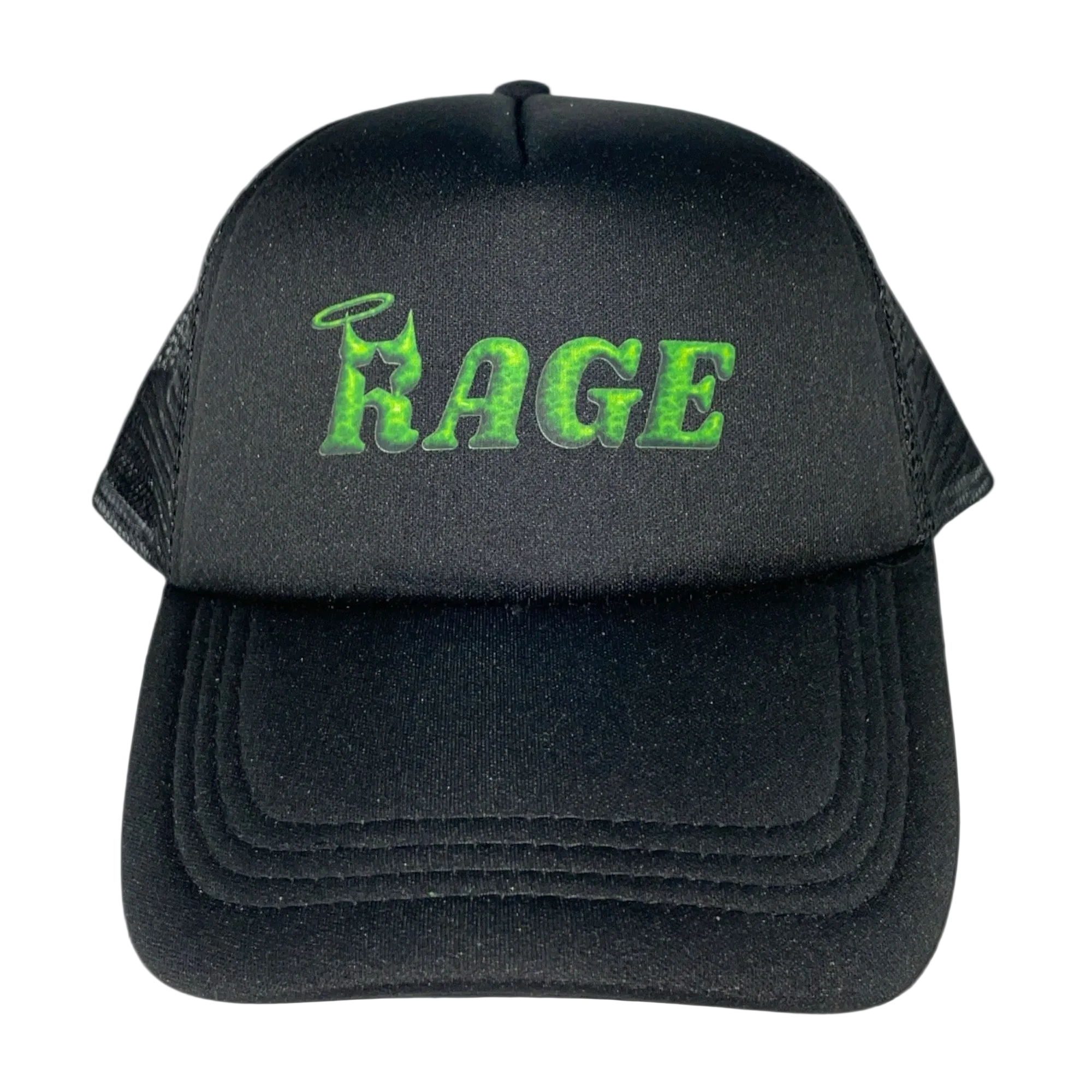 Lightining Rage-Logo Trucker Hat Blue