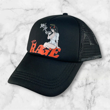 Smoke The Rage Trucker Hat Tiffany