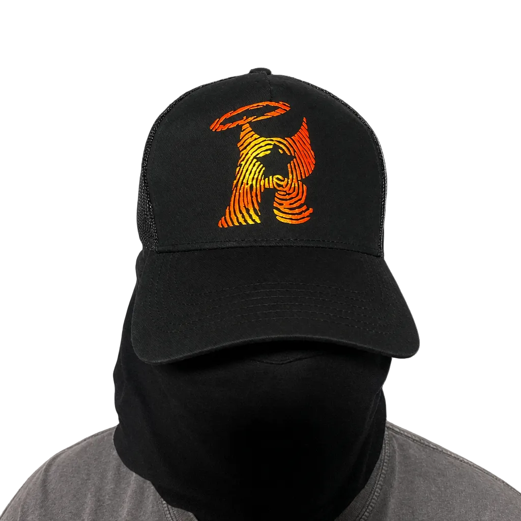 R-Fingerprint Trucker Hat