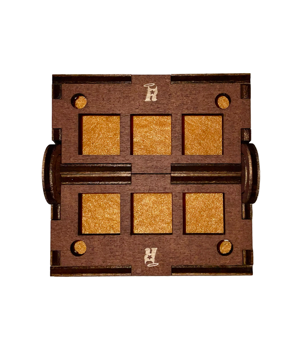 Rage Dice Set (Dark Brown)