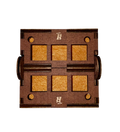 Rage Dice Set (Dark Brown)