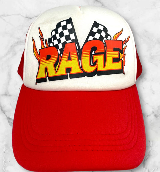 RAGE Race Trucker Hat (Red)