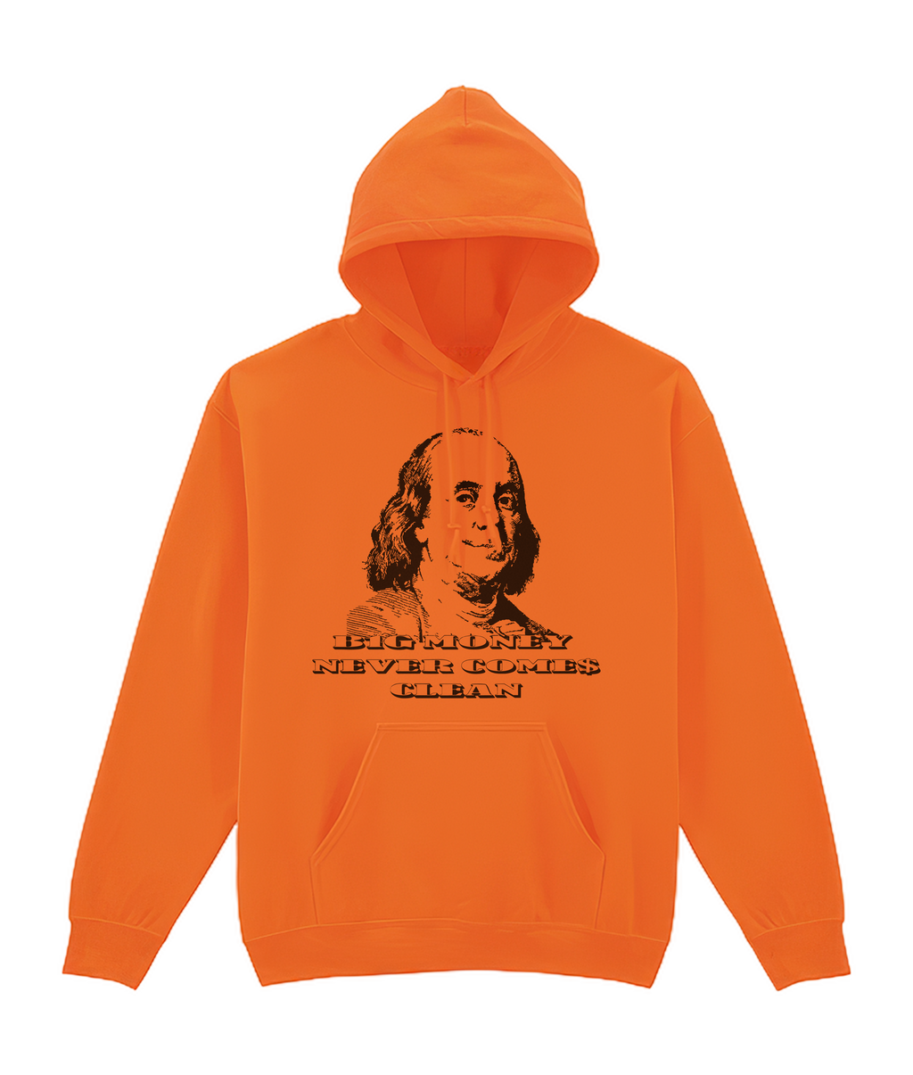 Franklin Orange Hoodie