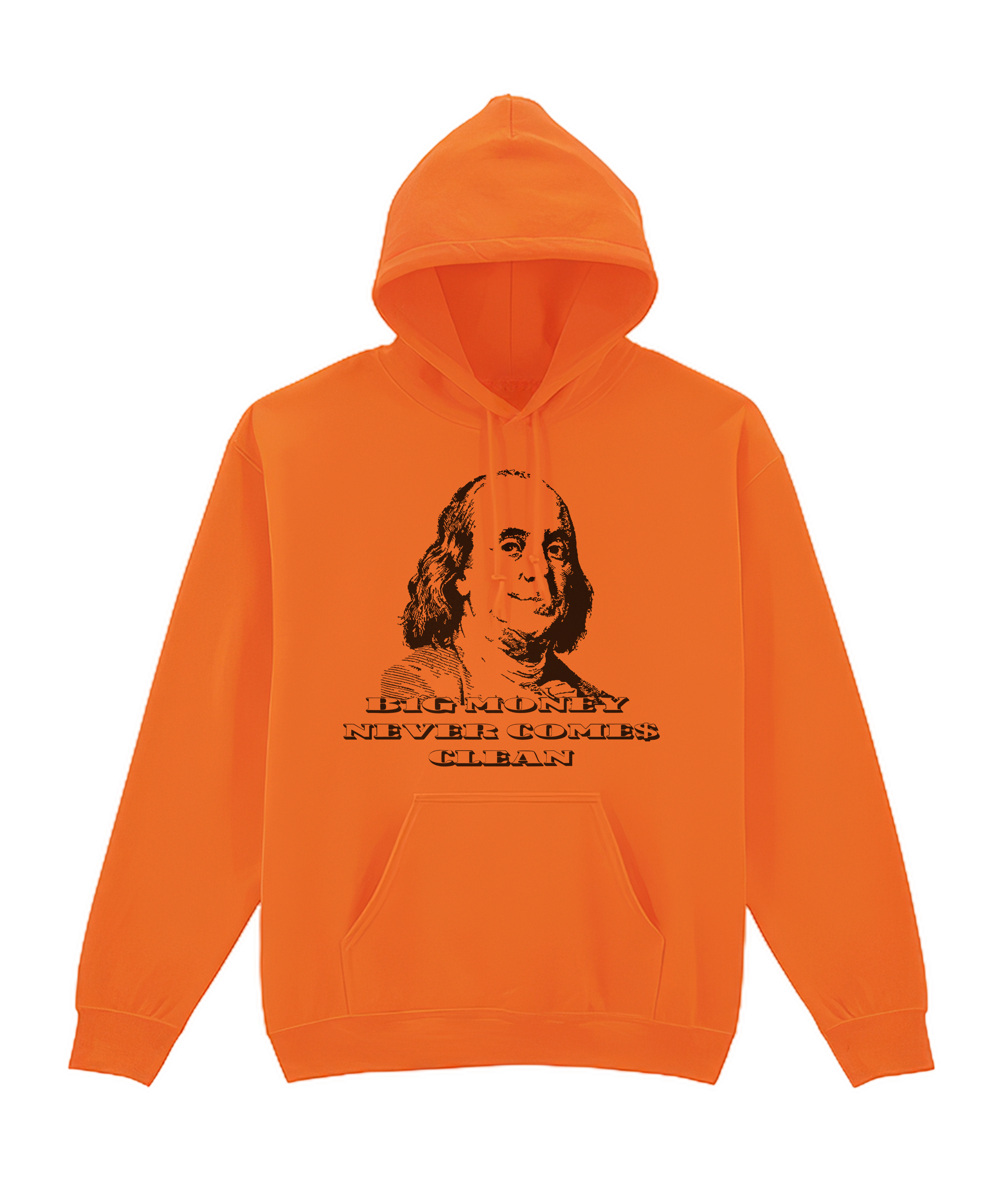 Franklin Orange Hoodie