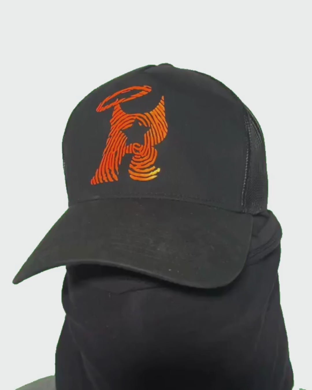 R-Fingerprint Trucker Hat